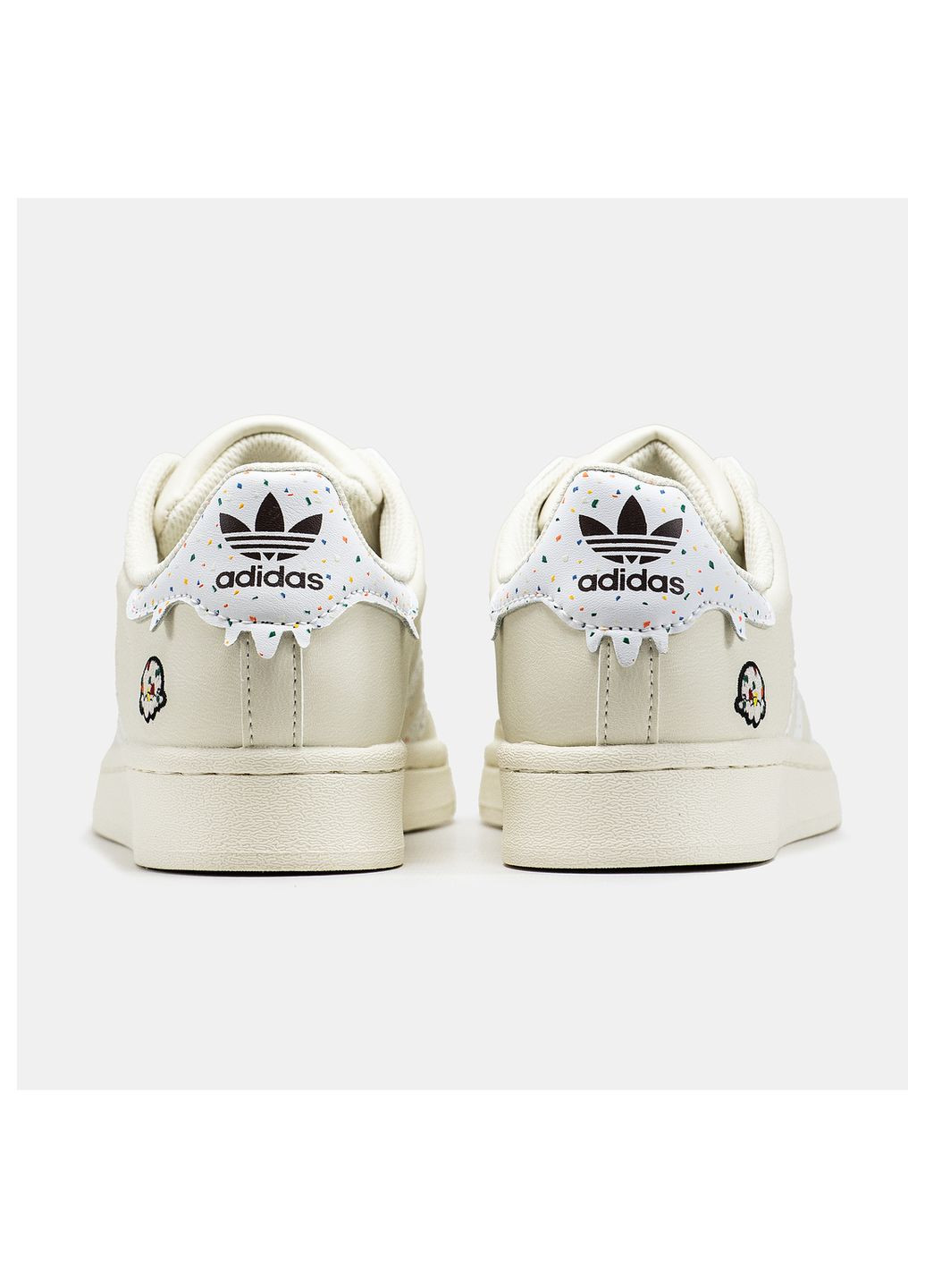 Кросівки жіночі No Brand Superstar бежеві демісезони (297869448)