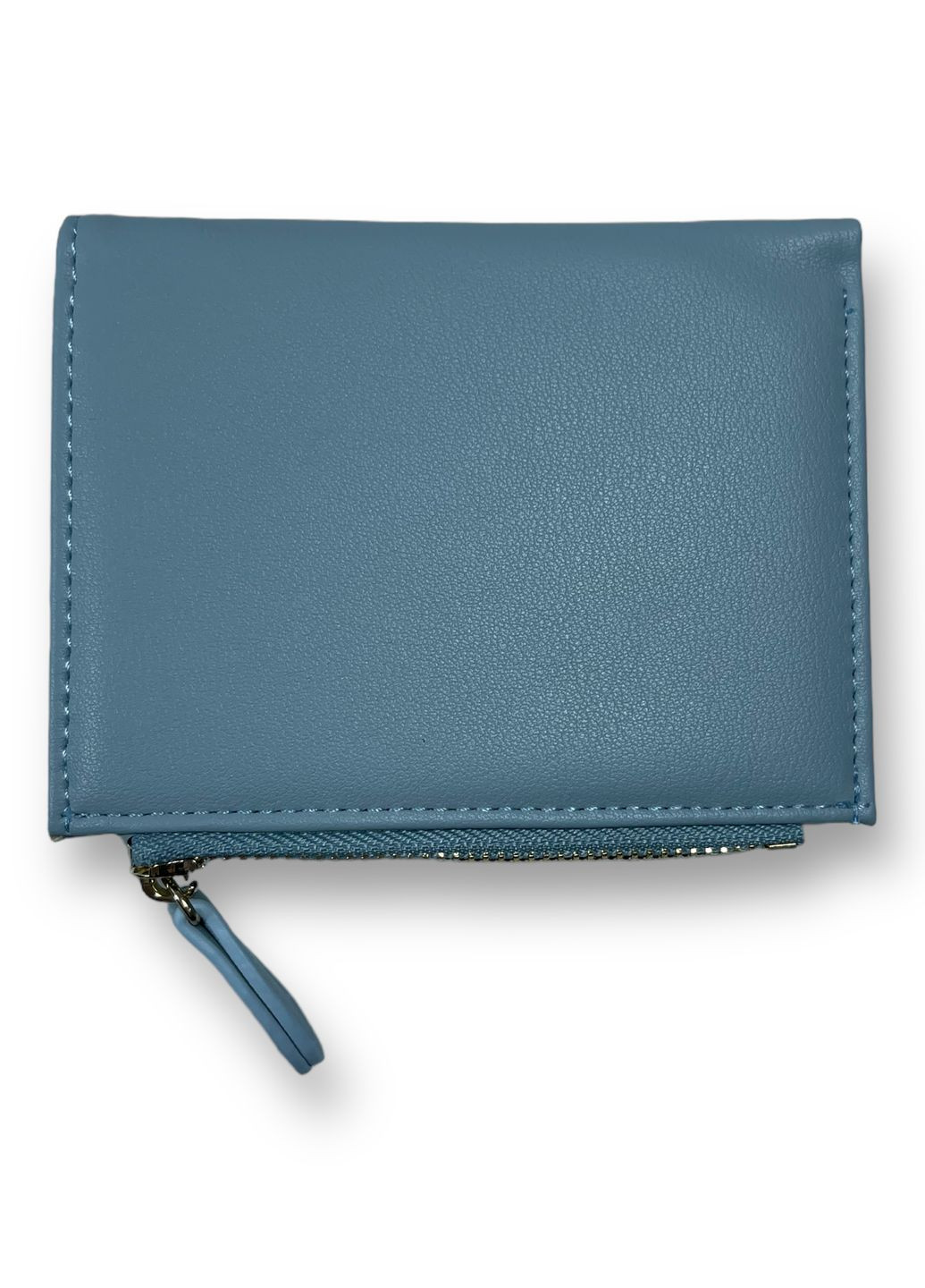 Жіночий гаманець екошкіра одне відділення для купюр та 5 відділень для карток розмір:12*10*2 см блакитний Tailian (268995016)