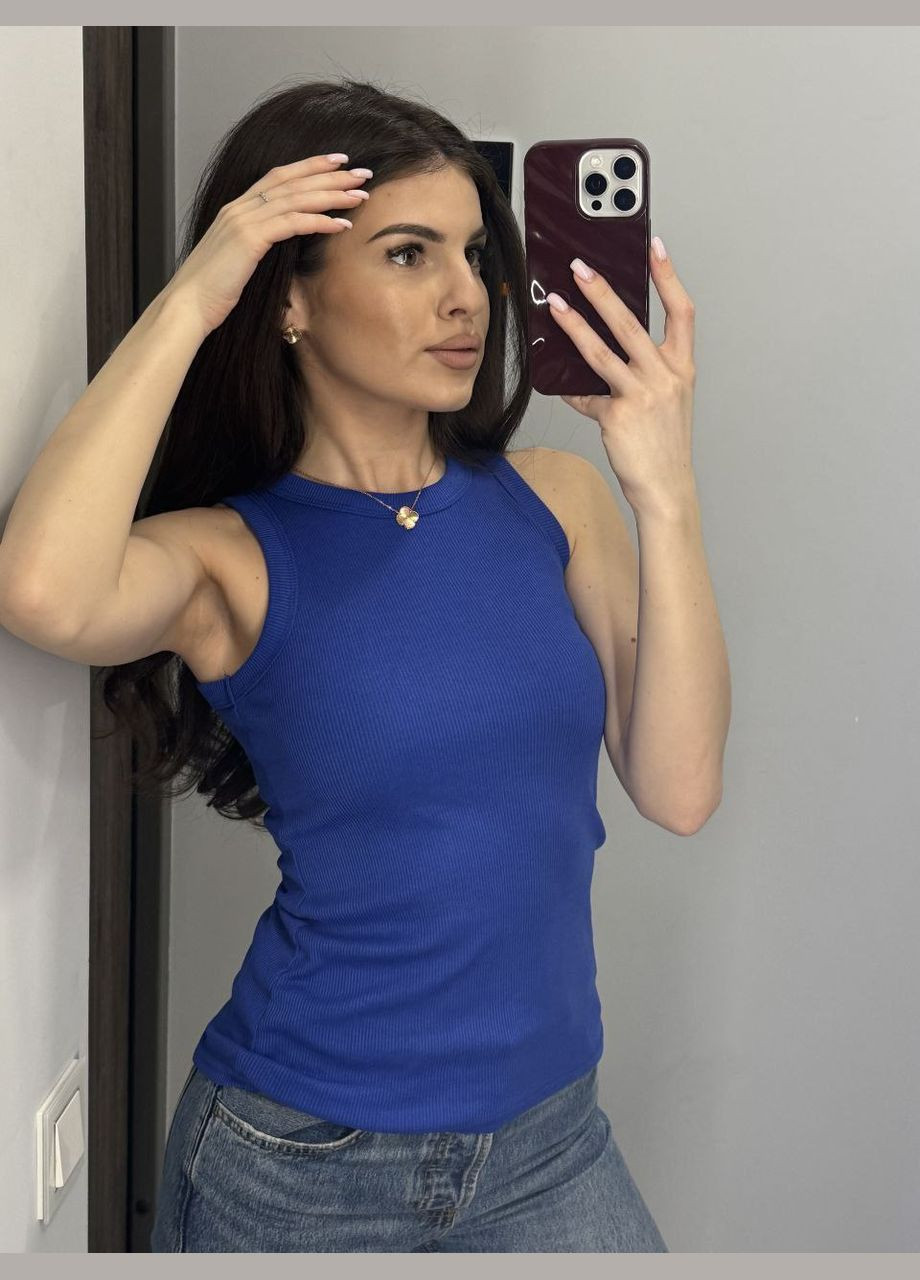 Базовая майка в рубчик No Brand — 320166811