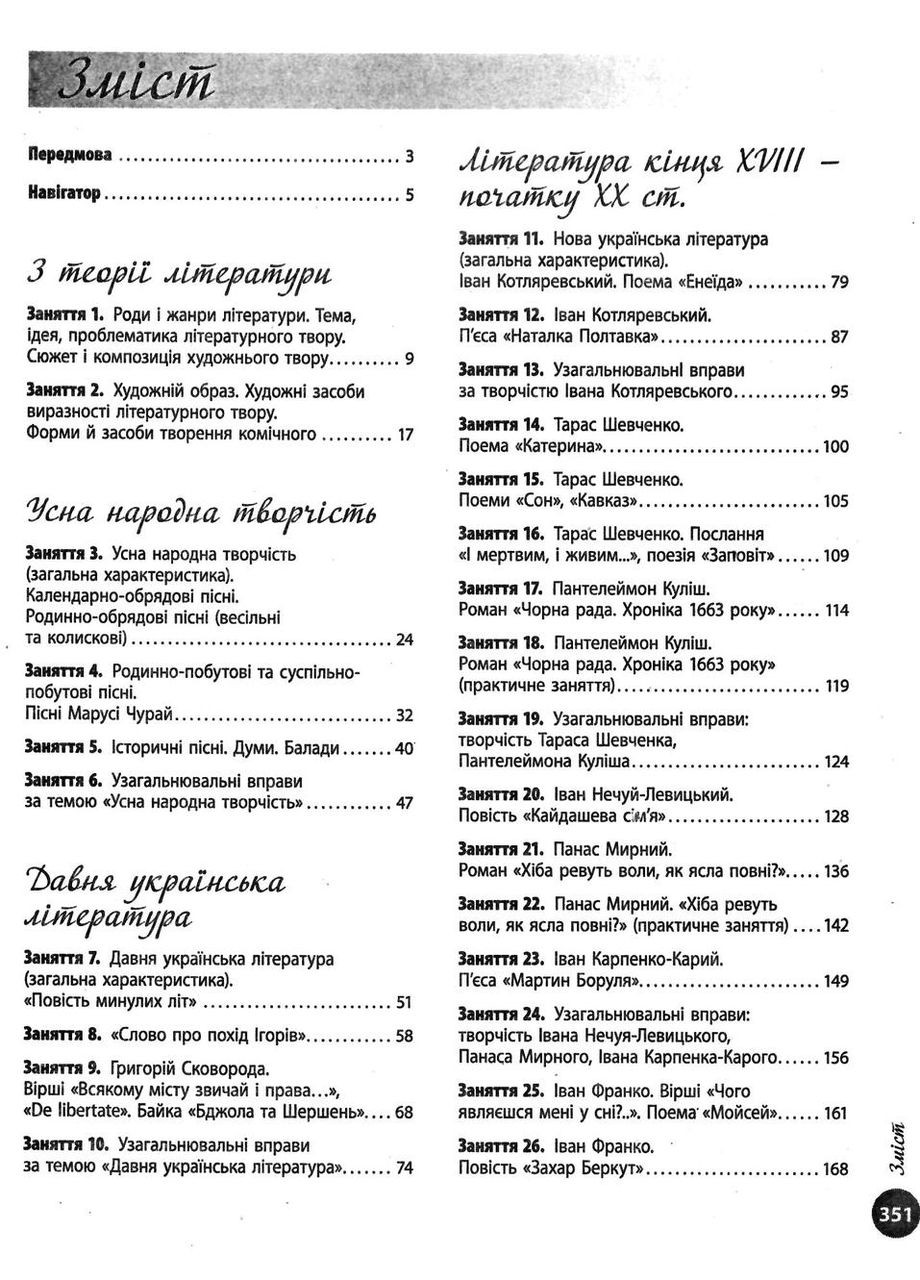 Украинская литература. Интерактивный «справочник-практикум» с тестами. Подготовка к ВНО 2022. Гарюнова Ю. РАНОК (349839449)