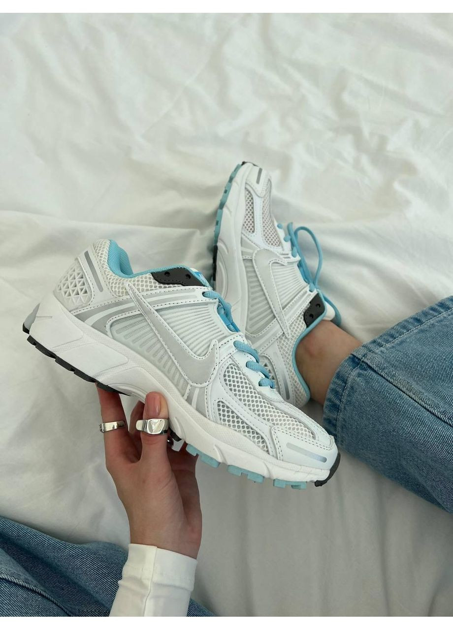 КРОСІВКИ ЖІНОЧІ NIKE ZOOM VOMERO 5 WHITE BLUE НАЙК АІР ЗУМ ВОМЕРО 5 No Brand блакитні демісезони (368888096)