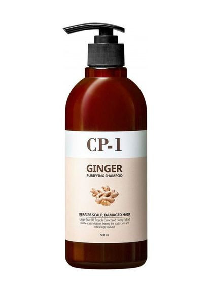 Очищувальний шампунь з імбиром CP-1 Ginger Purifying Shampoo, 500 мл (8809450012005) Esthetic House (366821487)