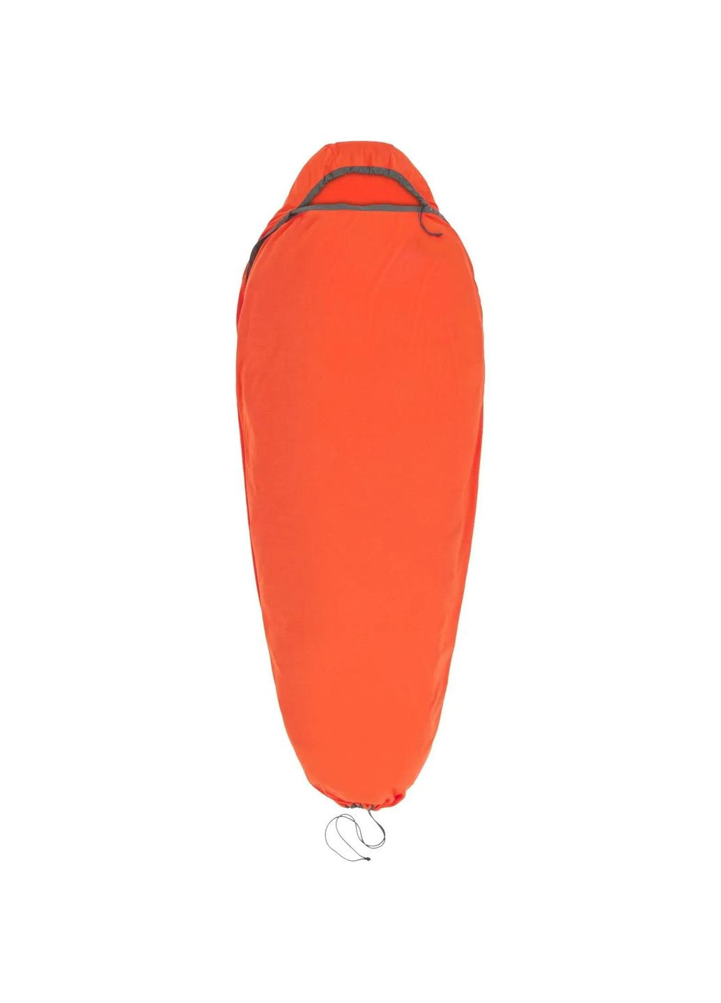Вкладыш в спальник Sea to Summit Reactor Extreme Sleeping Bag Liner, Spicy Orange, Compact, Mummy w/ Drawcord, 177 см None (361659852)