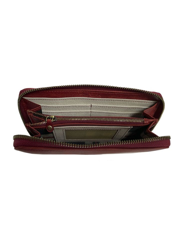 Кожаный портмоне на молнии Arno 2250 rosso Tony Perotti (303829934)