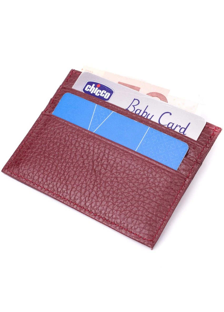 Практичный кард-кейс из натуральной кожи 22446 st leather (393219877)