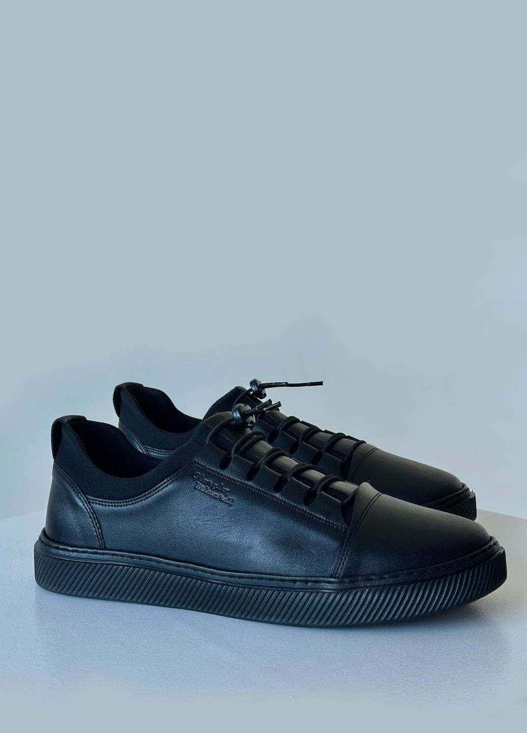 Черные повседневные туфли спортивные Giorgio