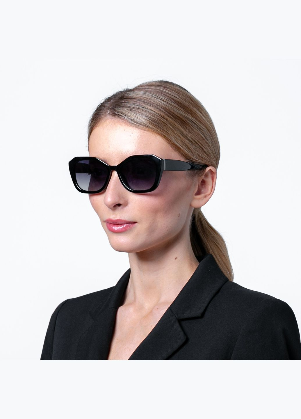 Сонцезахисні окуляри з поляризацією Фешн-класика жіночі LuckyLOOK 390-065 (291884206)