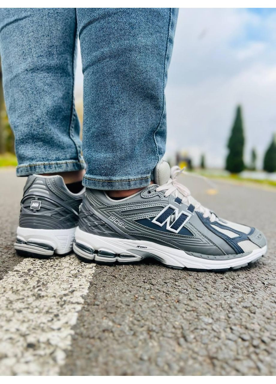 Сірі Осінні кросівки чоловічі new balance 1906d grey white нью беланс 1906d No Brand