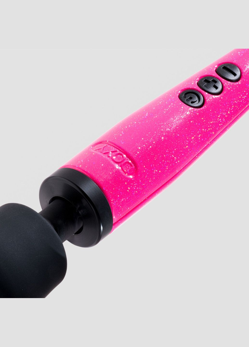 Вібромасажер Die Cast Massager Hot Pink, дуже потужний, живлення 220В, металевий корпус Doxy (334344039)