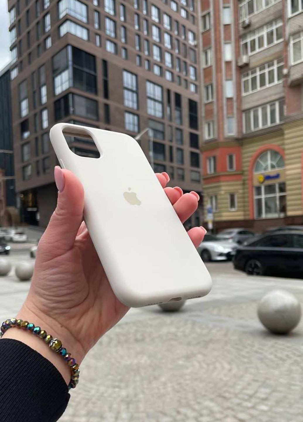 Чехол для iPhone 11 серый Antique White Silicone Case силикон кейс No Brand (289754078)