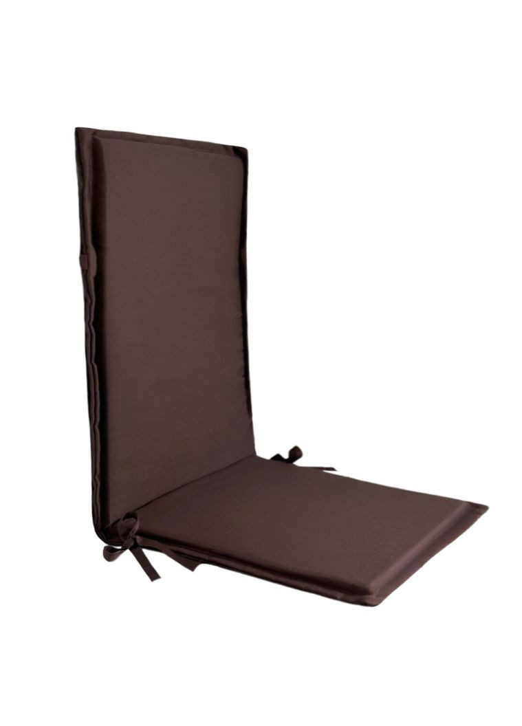 Матрас на садовые стулья, лежаки 120х50х4 см коричневый No Brand (324832727)
