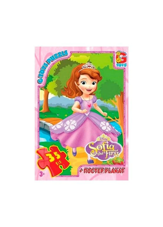 Пазлы Детские "София Прекрасная" Sf005, 35 Элементов Seli G-Toys (394386772)