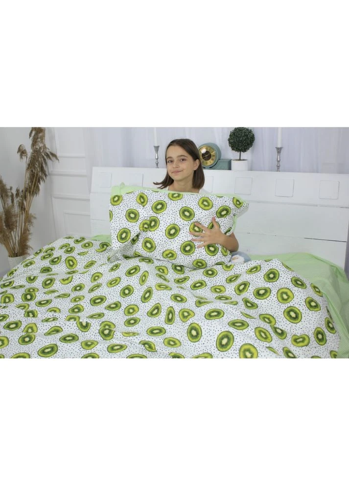 Постельное белье Бязь 17-0523 Kiwi Односпальный (m31059) Mirson Бязь 17-0523 Kiwi Односпальний (375789890)