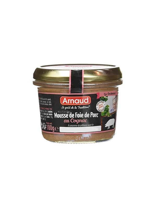 Французький паштет зі свинячої печінки та з коньяком Arnaud 180г. Франція Institut Arnaud (346050169)