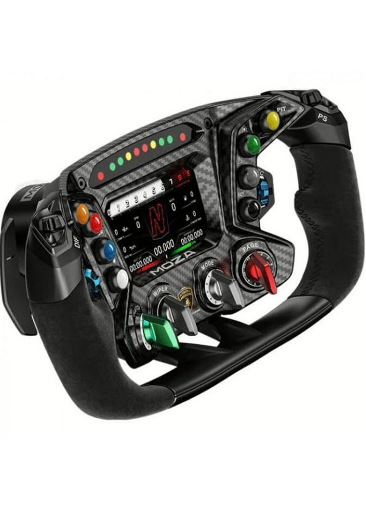 Кермо Racing Lamborghini Essenza SCV12 RGB Black (RS070) MOZA (370608191)