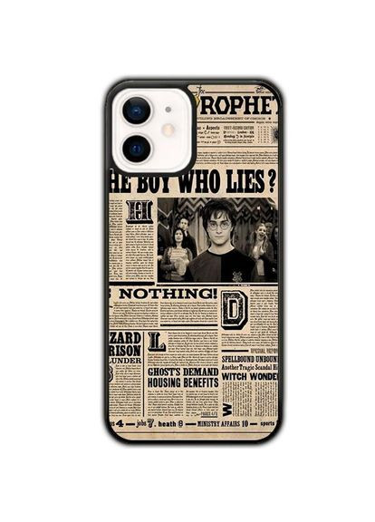 Чохол для Apple Iphone 12 Mini Чорний No Brand (302217303)