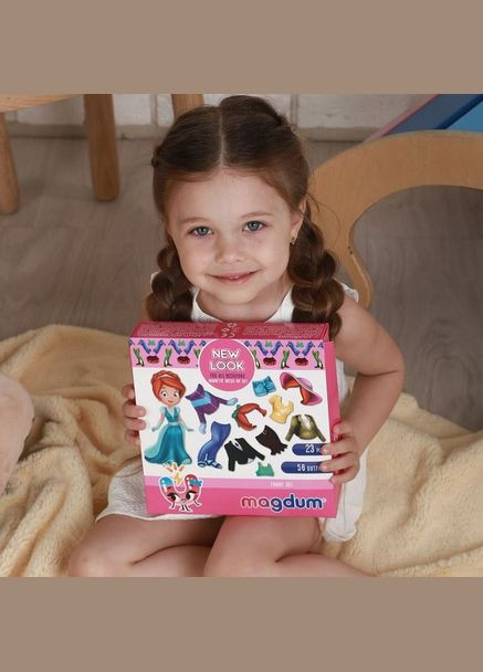 Набор магнитов "Кукла с одеждой New look" ML4031-14 EN MAGDUM (305314622)