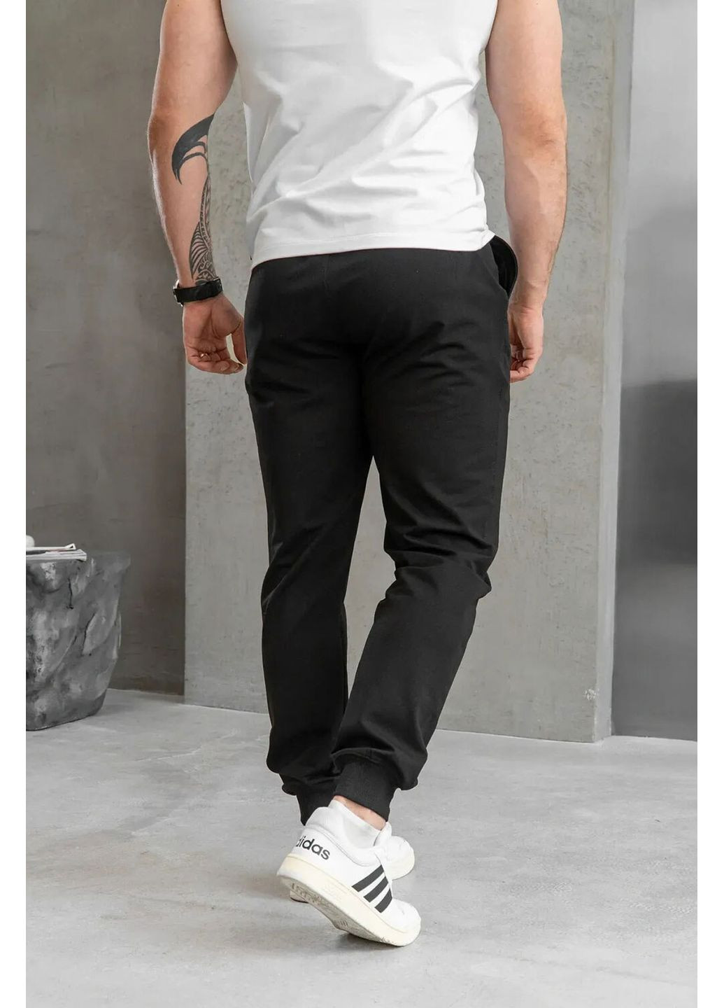 Черные демисезонные брюки Teamv