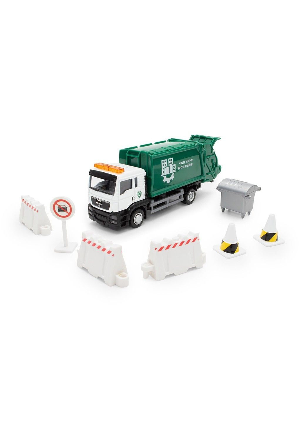 Ігровий набір – Сміттєвоз Man (з аксесуарами) TechnoDrive (368834598)