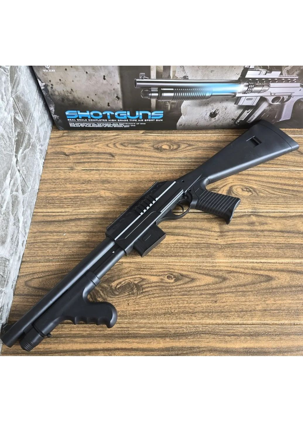 Детская Винтовка Дробовик V0681B 6 мм Vigor (360544450)