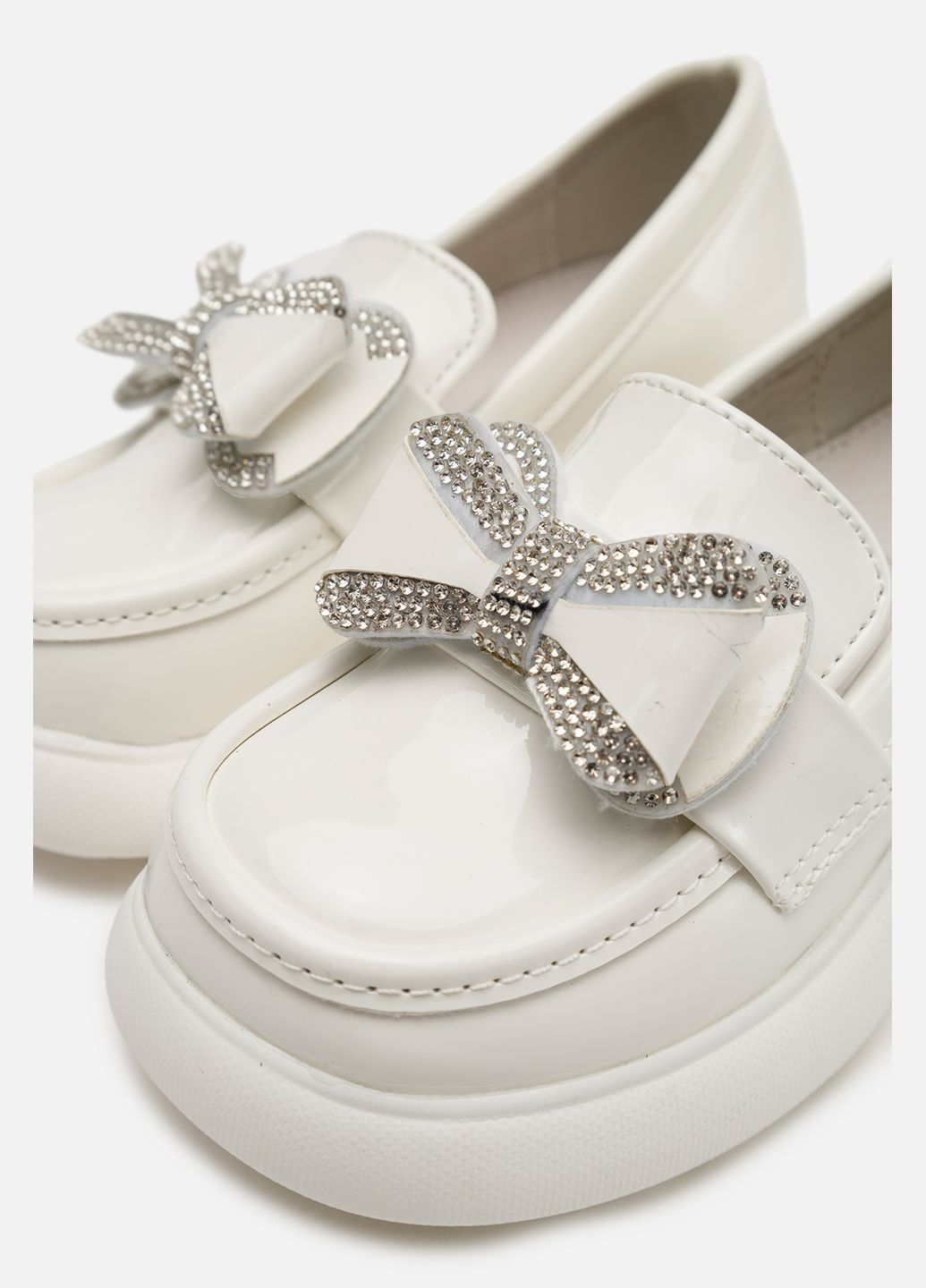 Белые туфли на каблуке для девочки цвет белый cb-00264568 Buddy Sheep