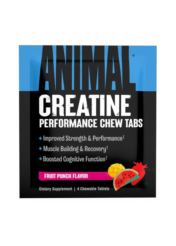 Креатин Animal Creatine Chews 4 chewables (Mango) Universal Nutrition (315518981)