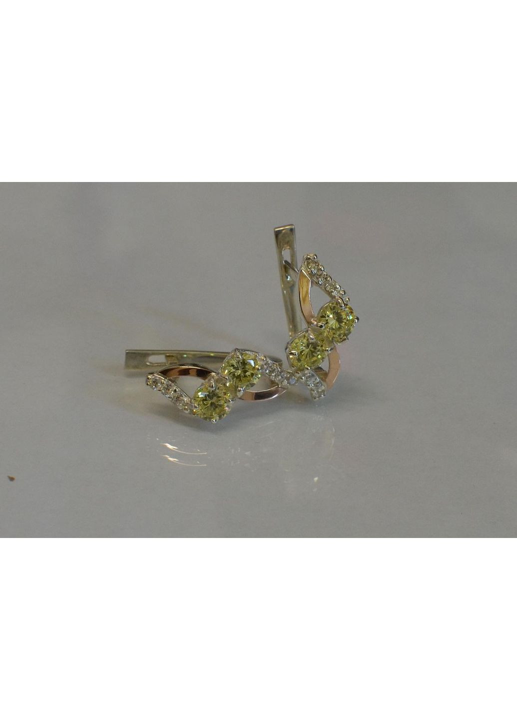 Сережки срібні 925 проби і золота 375 проби Silver Style (366813545)