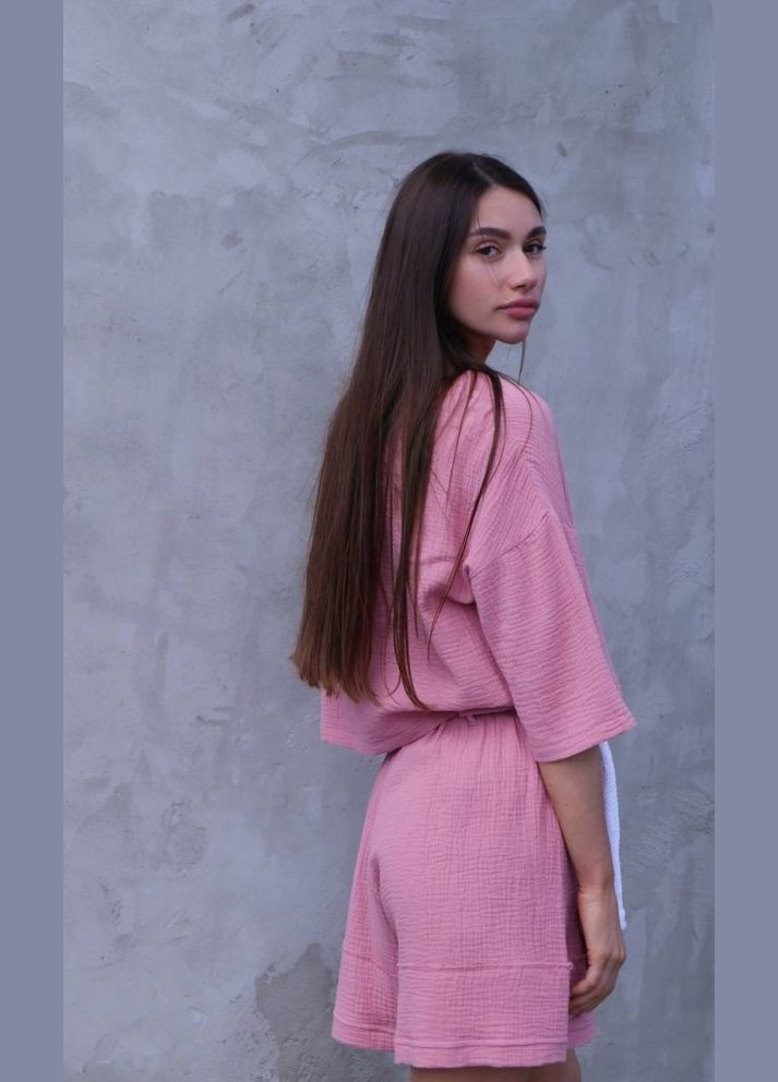 Женский комплект из муслина Reload - Summer, розовый No Brand (322701091)