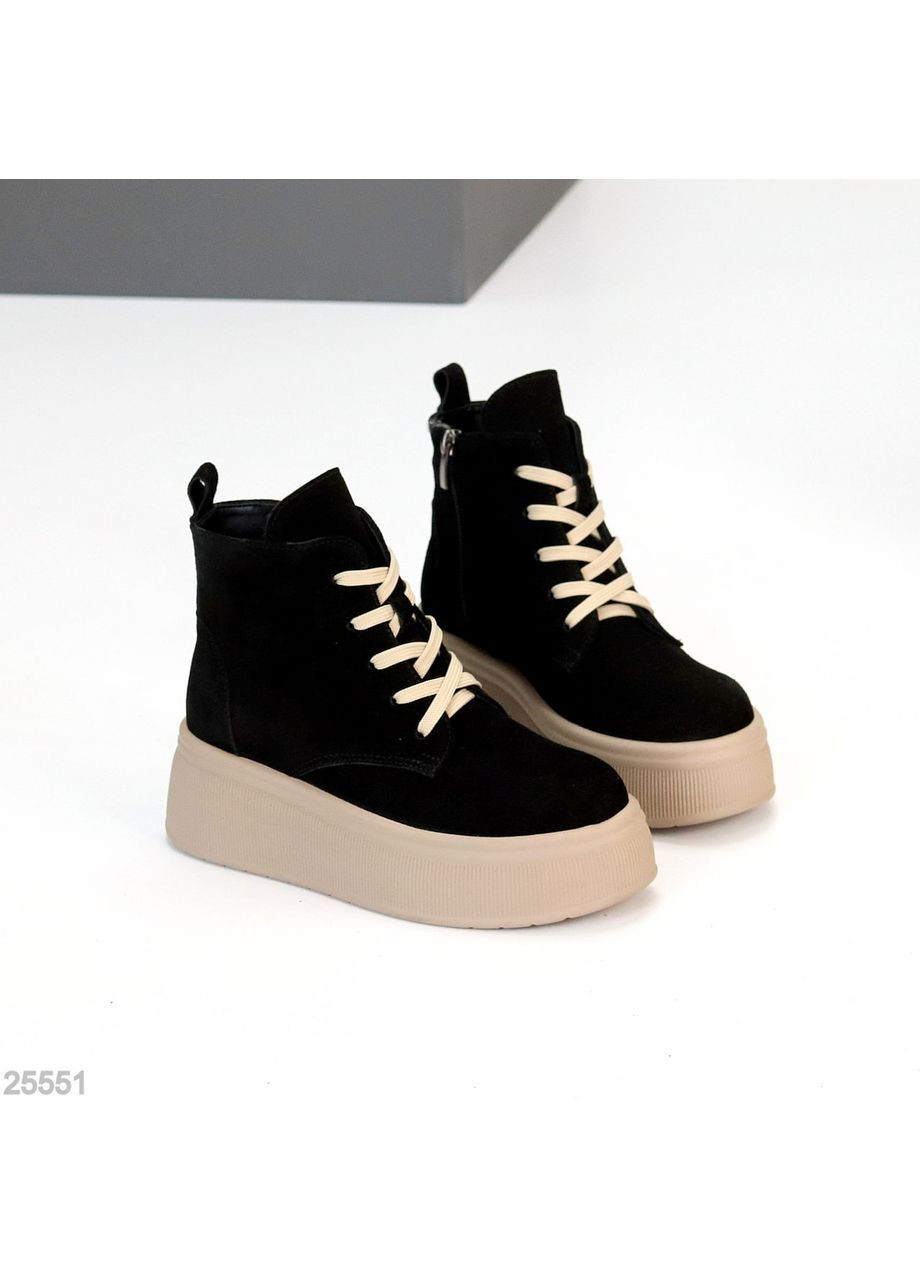 🖤 ботинки “andres” из натуральной замши No Brand