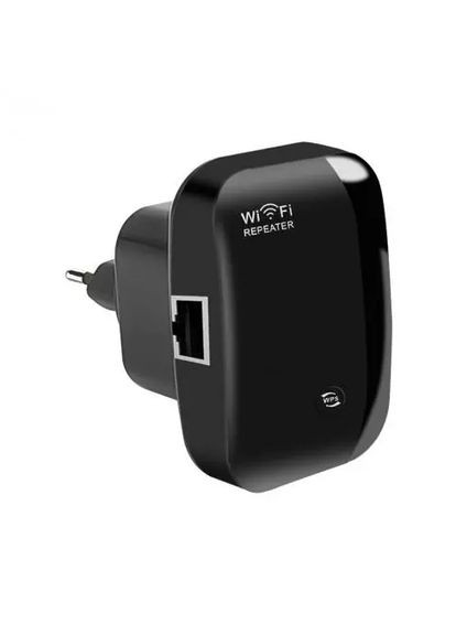 Усилитель Wifi сигнала (ретранслятор) Kebidumei 300Mbps Черный No Brand (300577747)