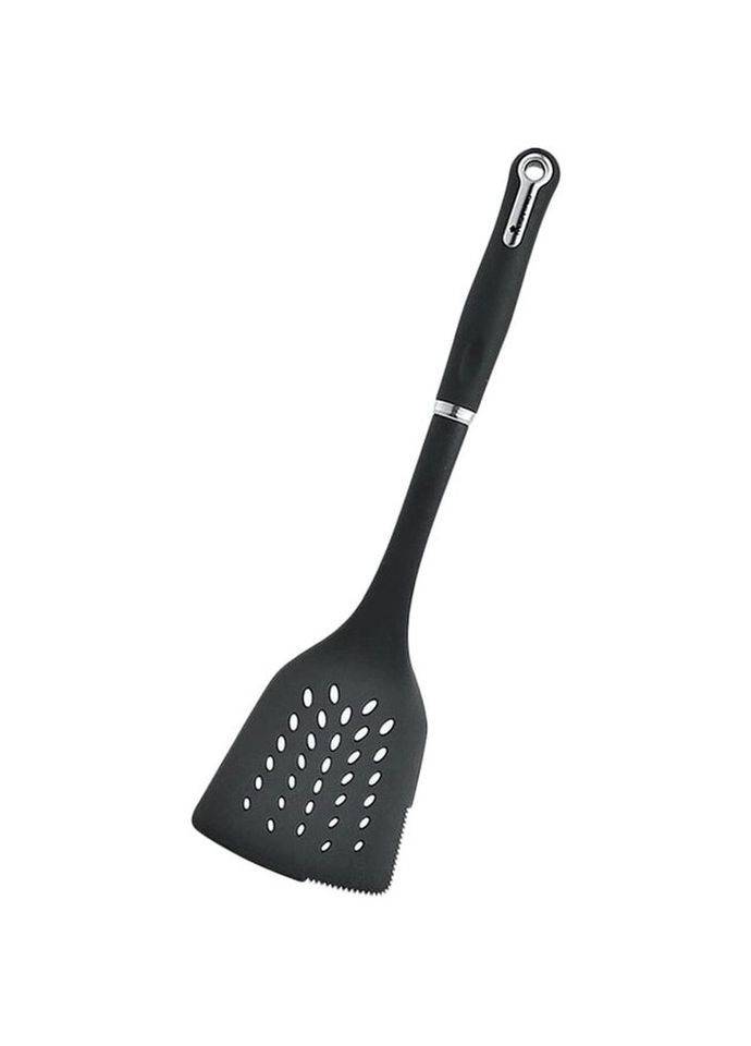 Лопатка с прорезью Foodies collection BGMP-4586 35.3 см черная Masterpro (322124467)