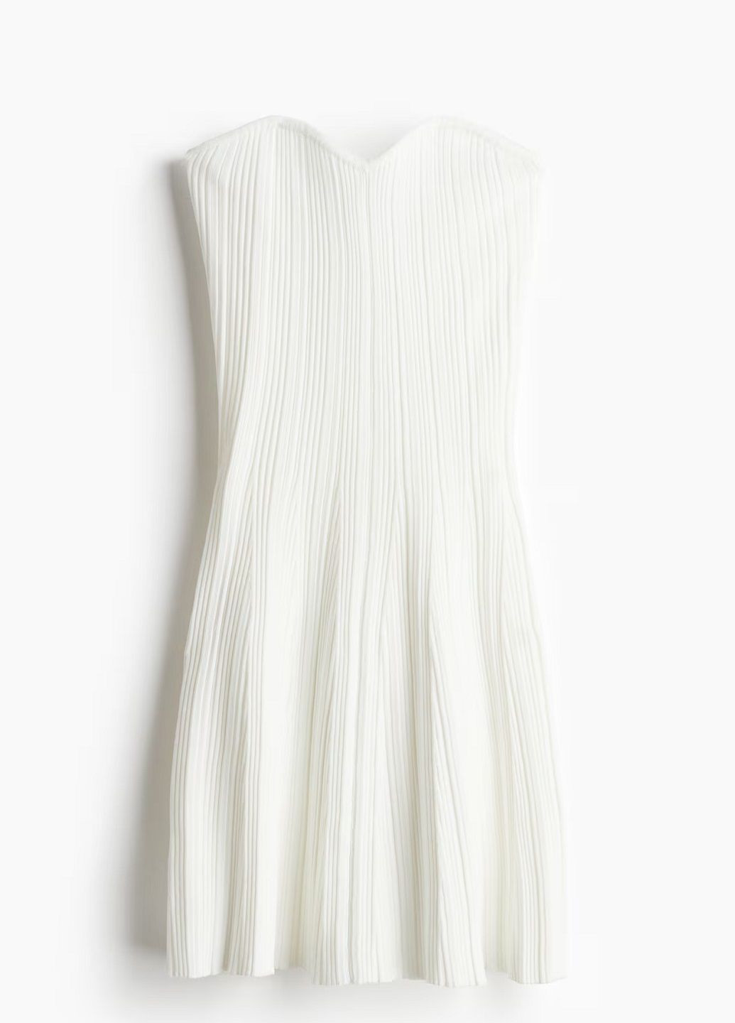 Білий ділова сукня H&M однотонна