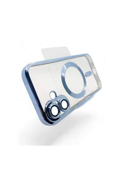 Чехол для мобильного телефона TPU Chrome Case (MagSafe) для iPhone 16 Plus Sierra Blue (712077) BeCover TPU Chrome Case (MagSafe) для Apple iPhone 16 Plus (364630740)