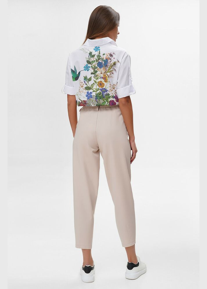 Женские брюки с высокой посадкой на резинке MKRM2401 Rica Mare (362205850)