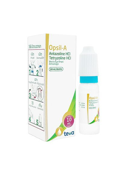 Краплі для очей при алергії і коньюктивіті Opsil-A 10 мл (8851102002797) Belov (315831365)