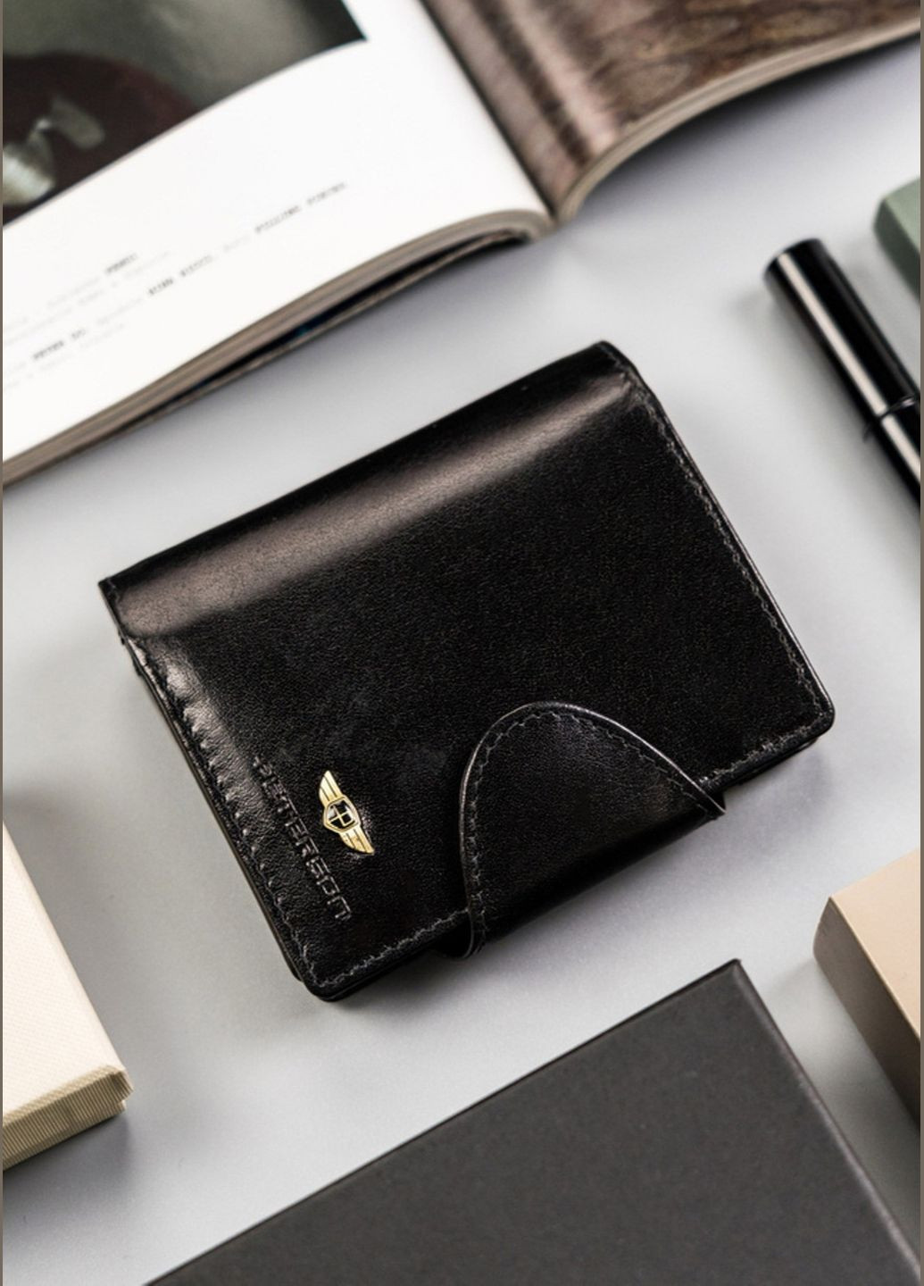 Женский кожаный кошелек Peterson (292145562)