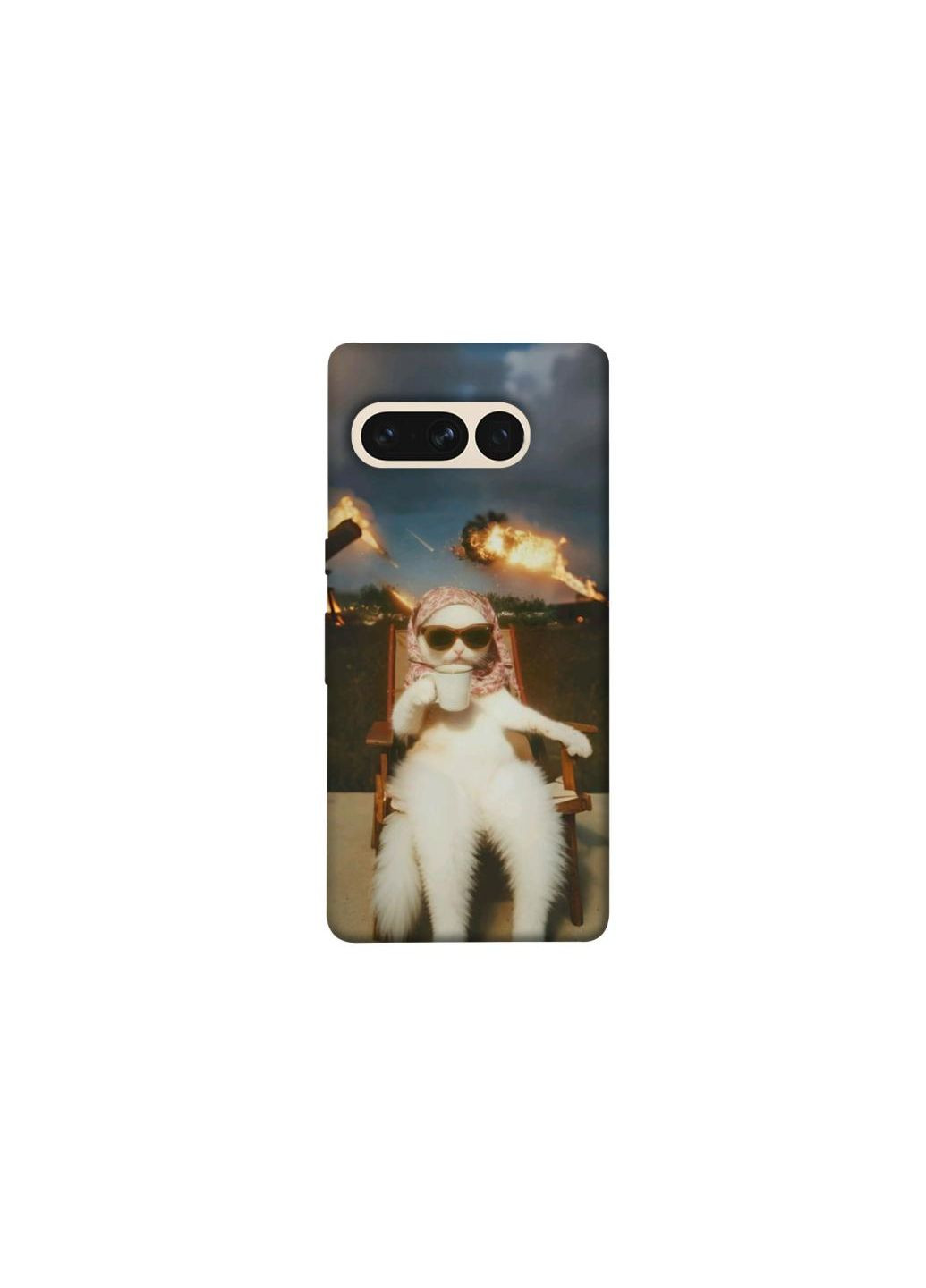 Чохол на Google Pixel 7 Pro cat explosion Frontalka (356092151)