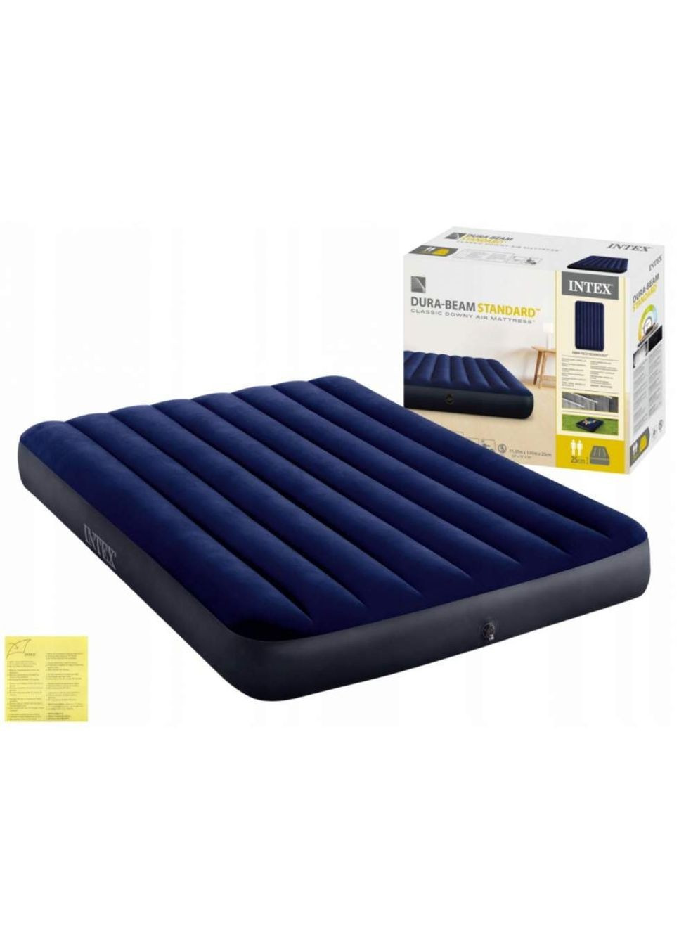 Надувной матрас 64759 двухместный (152x203x25 см). Intex (341264102)