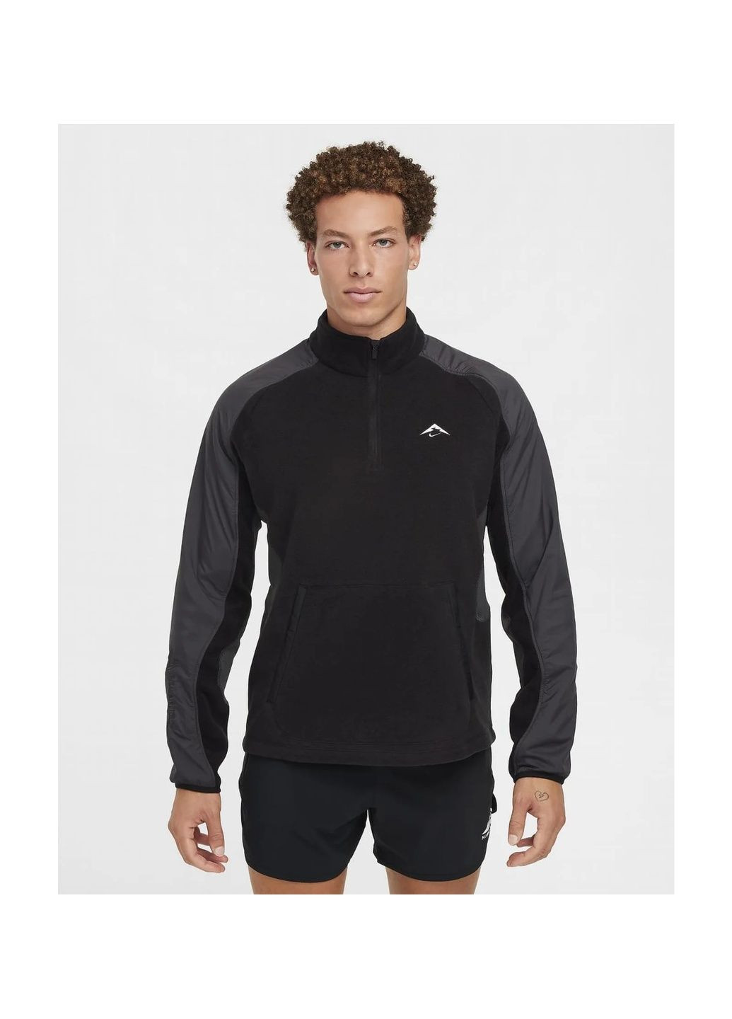 Кофта чоловіча Trail Polartec® Black Nike (364662443)