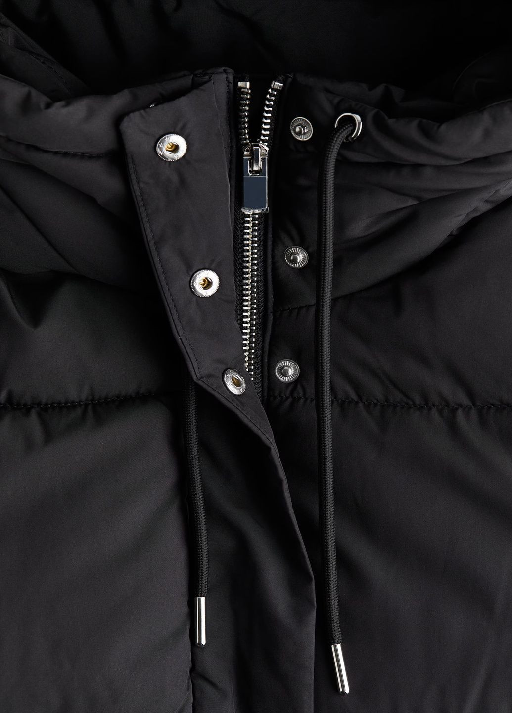 Чорне зимнє Пальто H&M