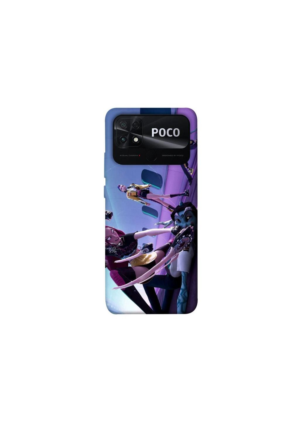 Чохол на Xiaomi Poco C40 K-Pop Demon Hunters ver.10 Frontalka (356080812)