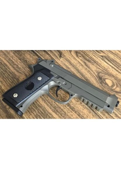 Страйкбольный Пистолет Beretta M92 V22 металл, пластик стреляет пульками 6 мм Vigor (370776288)