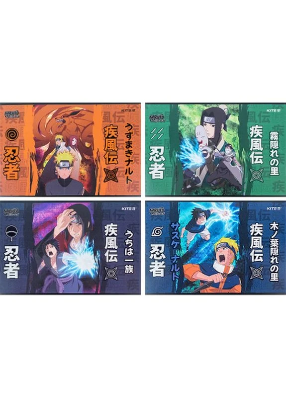 Альбом для рисования Naruto, 12 листов (NR24-241) Kite (399632283)