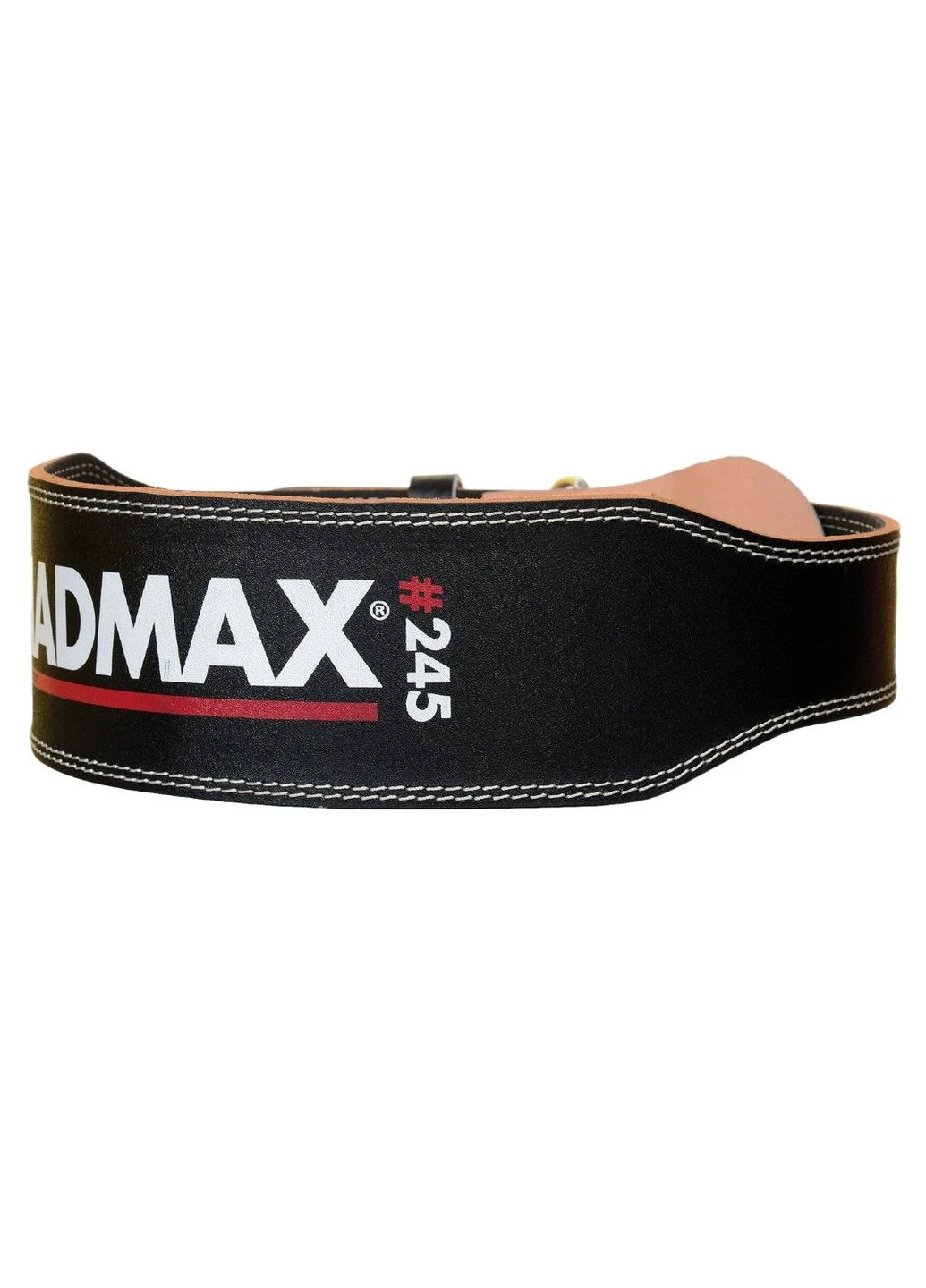 Пояс для тяжелой атлетики MFB-245 Full leather кожаный Black Mad Max (392150184)