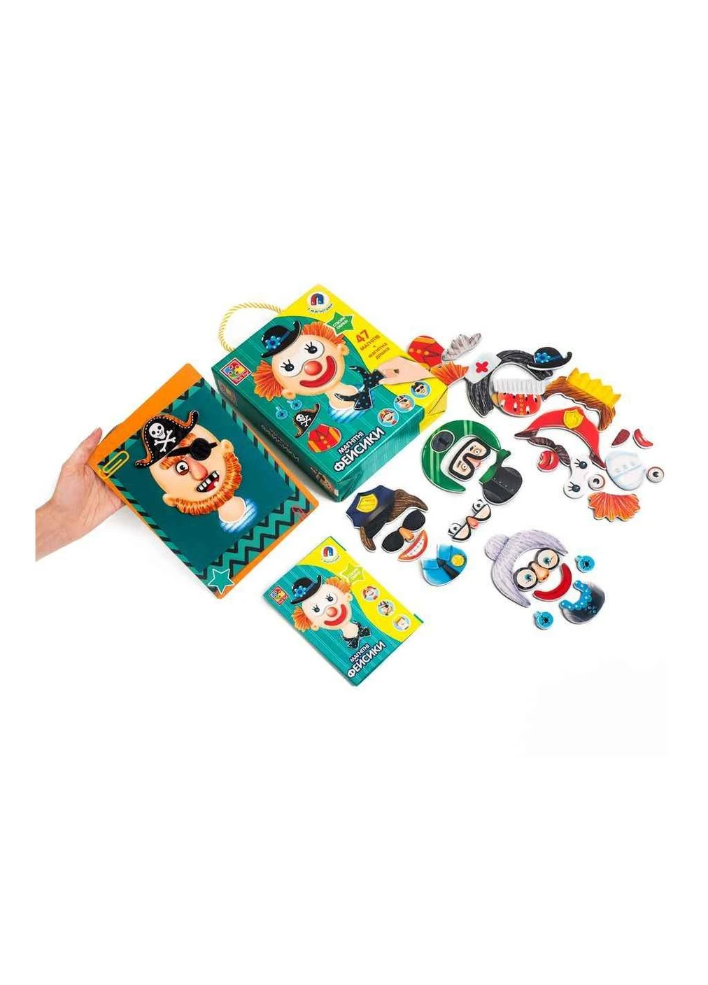 Игра магнитная "Фейсики" VT3702-15 Vladi toys (400296901)