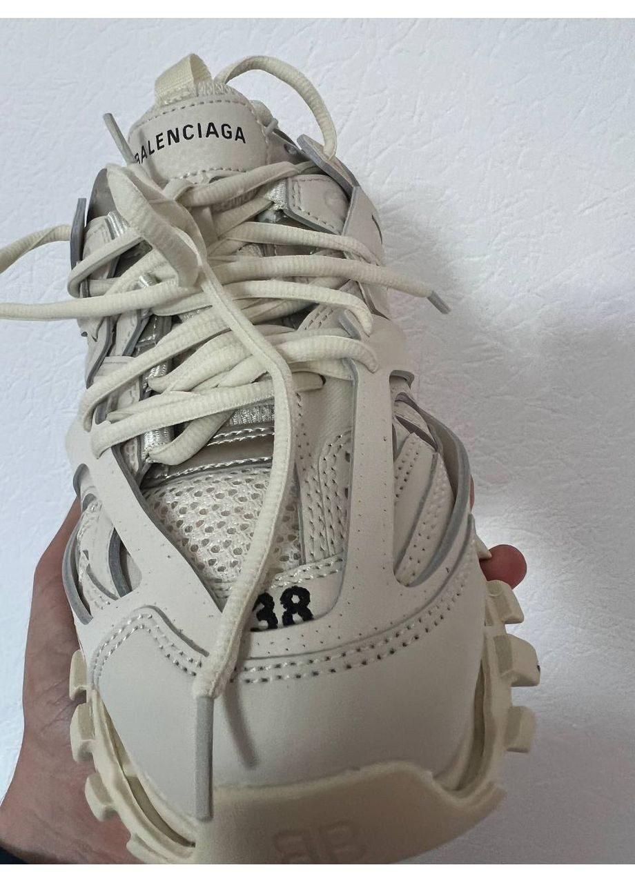 Кросівки жіночі Balenciaga Track 3.0 Beige Premium | Баленсіага Трак 3.0 бежеві No Brand бежеві демісезони (350613817)