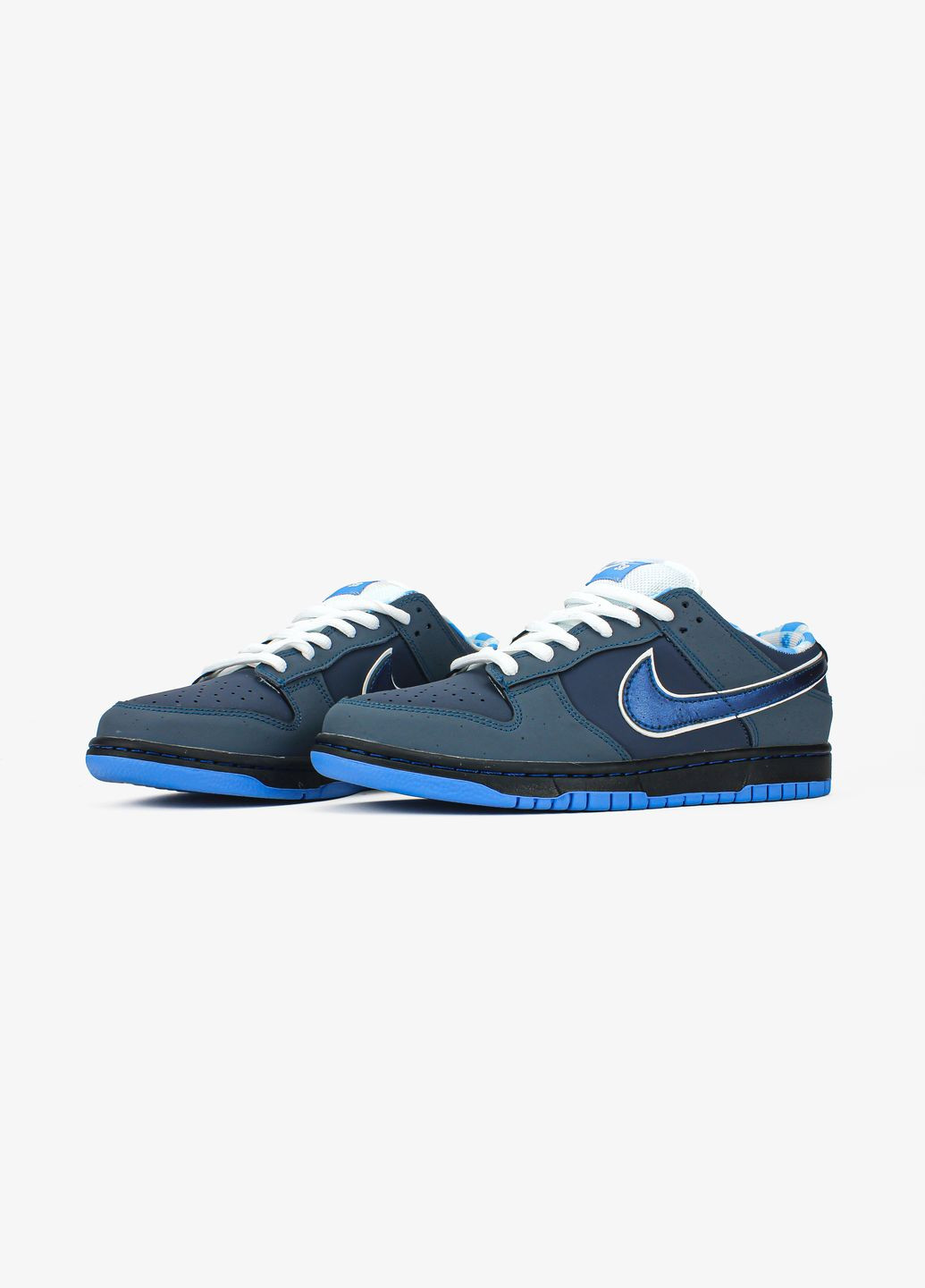Кросівки жіночі і чоловічі Nike SB Dunk blue | Найк сб Данк низькі сині No Brand сині демісезони (315883720)