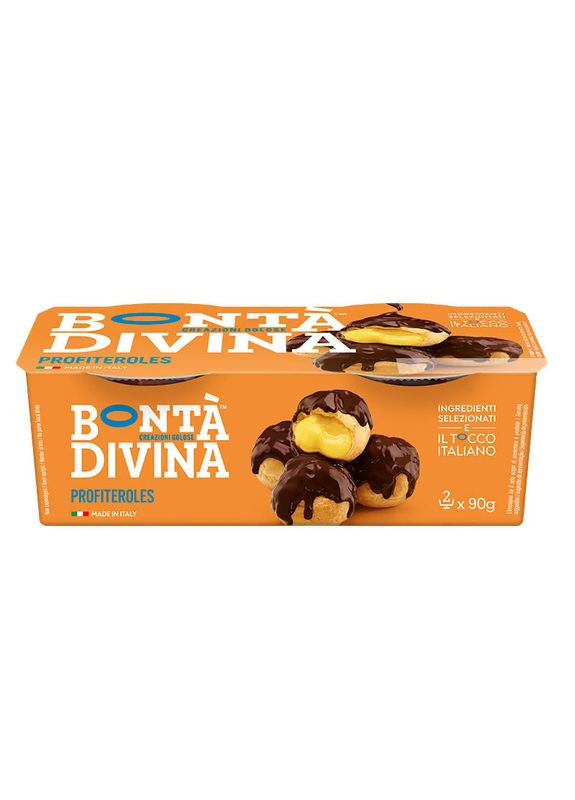 Десерт Профітролі Bonta Divina Profiteroles 450 г No Brand (349811015)
