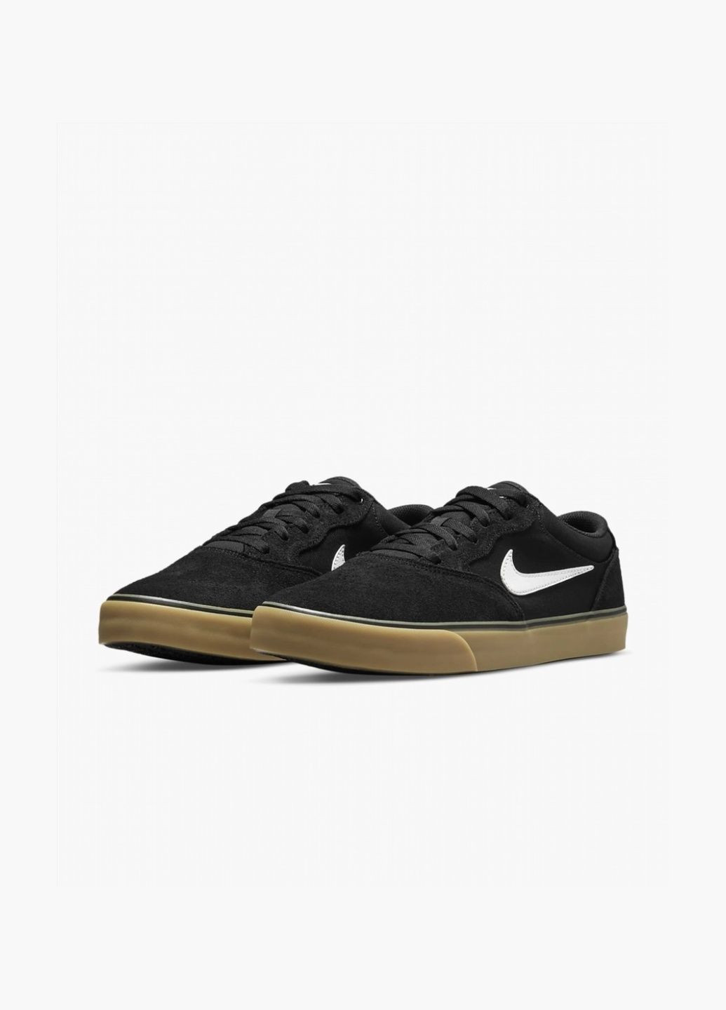 Черные всесезонные кроссовки унисекс sb chron 2 black dm3493-002 Nike