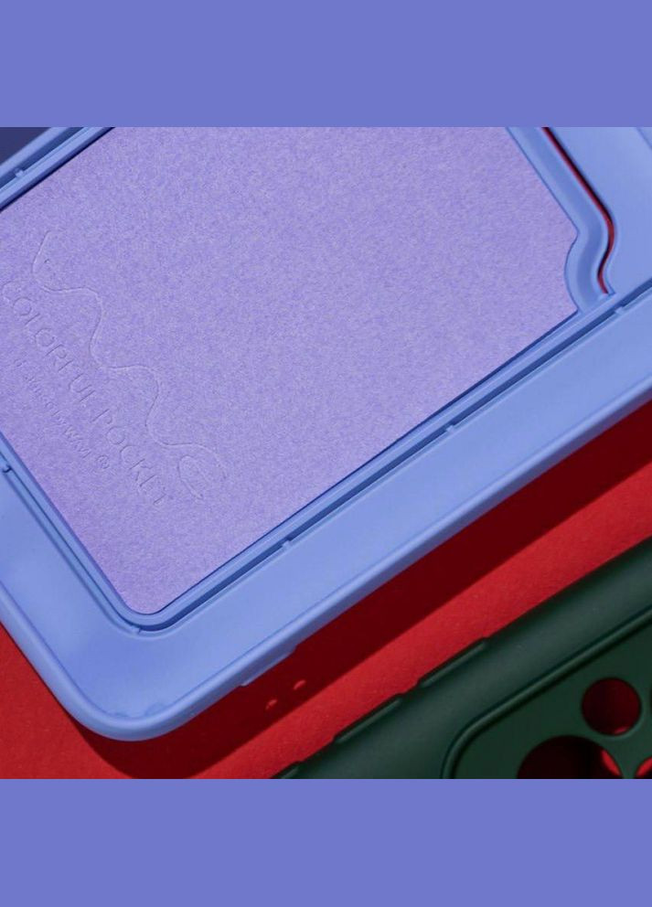 Чехол Colorful Pocket Xiaomi Redmi Note 13 Pro 5G/Poco X6 5G Light Purple Wave (304730007)